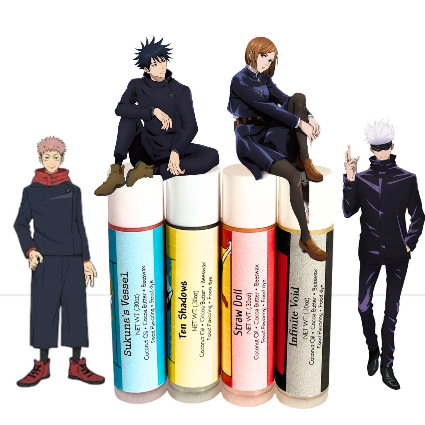 Jujutsu Kaisen Lip Balms