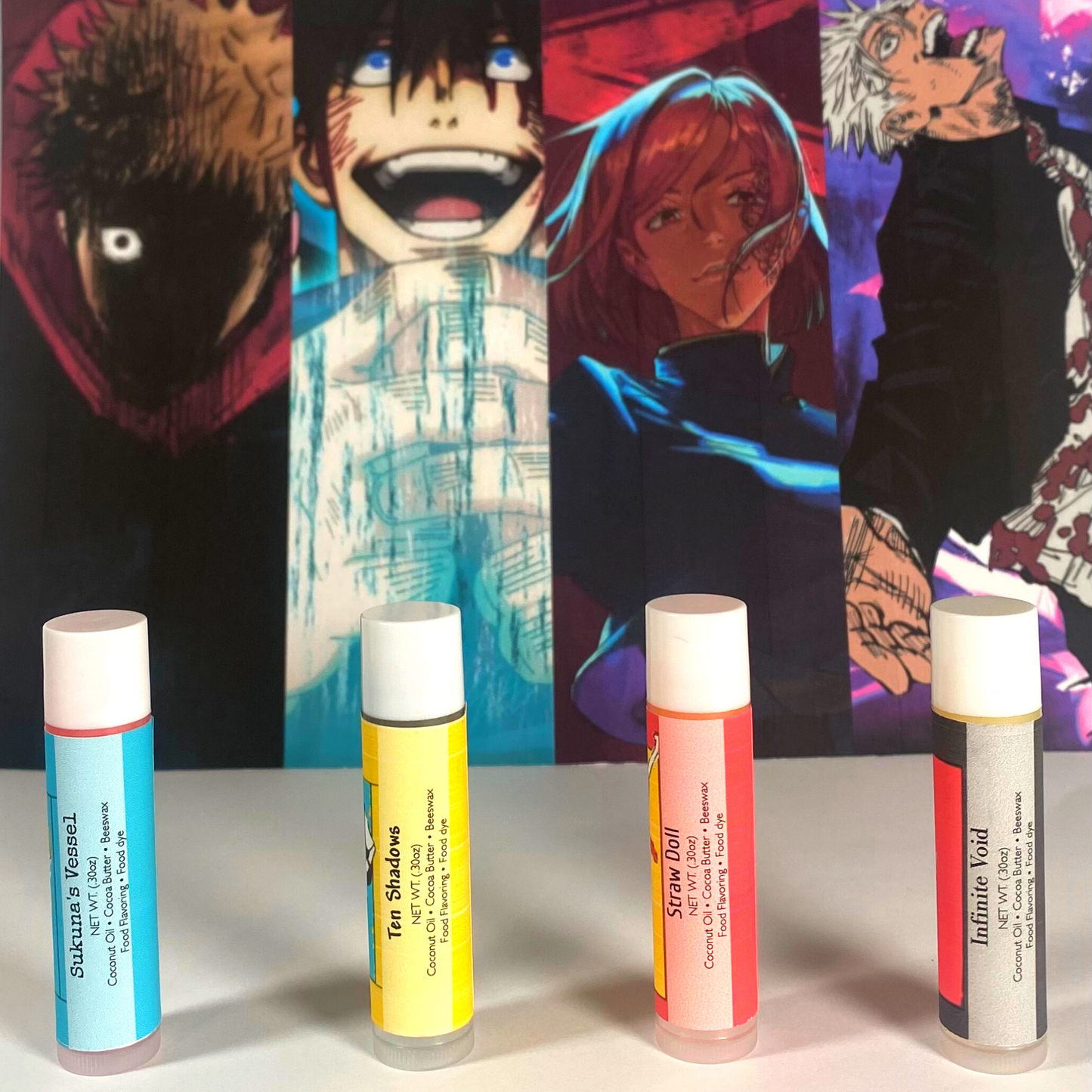 Jujutsu Kaisen Lip Balms