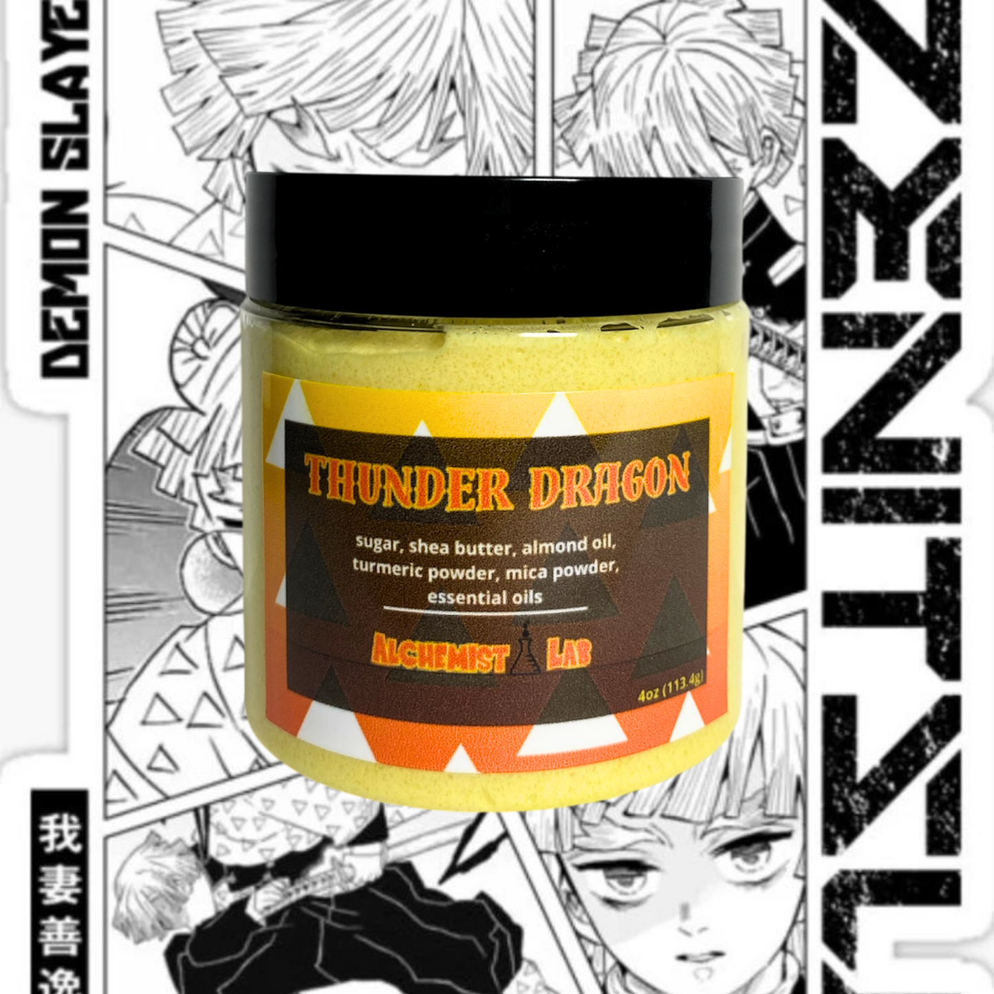 Thunder Dragon Whipped Body Scrub