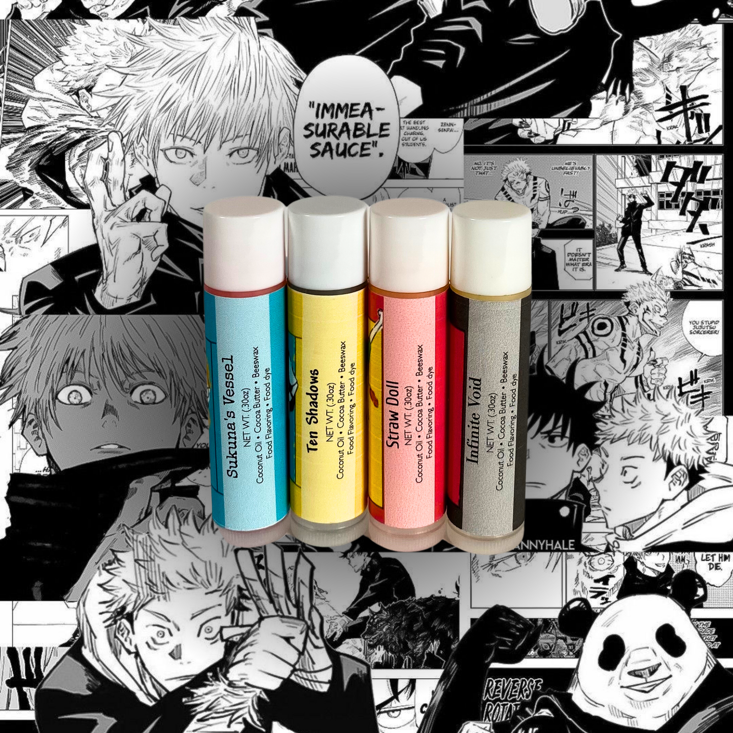 Jujutsu Kaisen Lip Balms