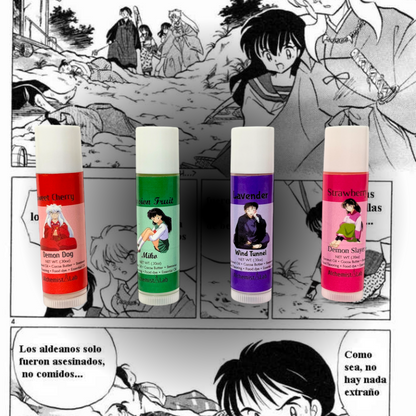 Inuyasha Lip Balms